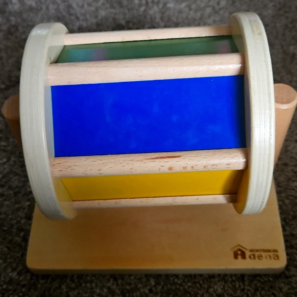 Montessori Adena Wooden Spinner Toy